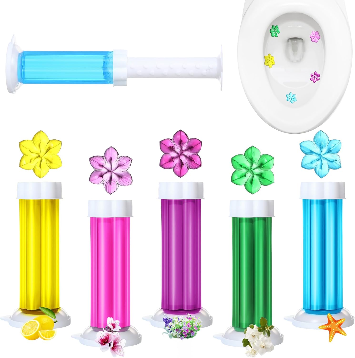 Gel Air Freshener - Toilet Cleaner Gel Stick Tablet Toilet