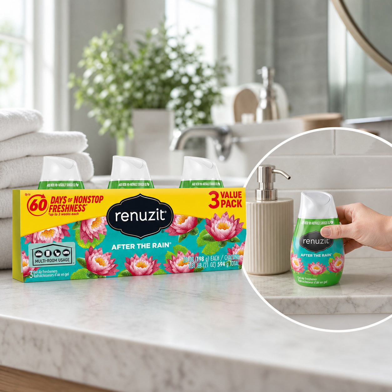 3ct Fresh Scent Gel Air Freshe - Gel Air Freshener review and price