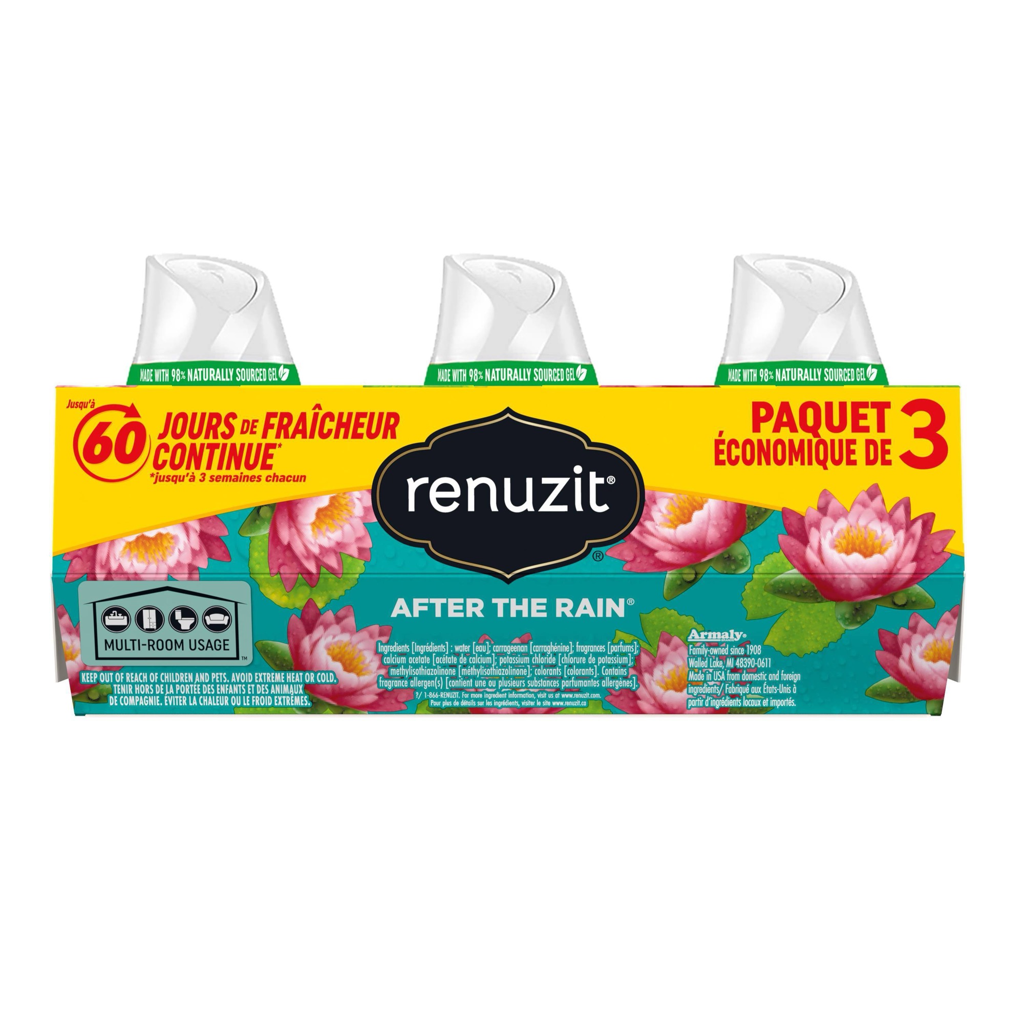 3ct Fresh Scent Gel Air Freshe - Gel Air Freshener review and price