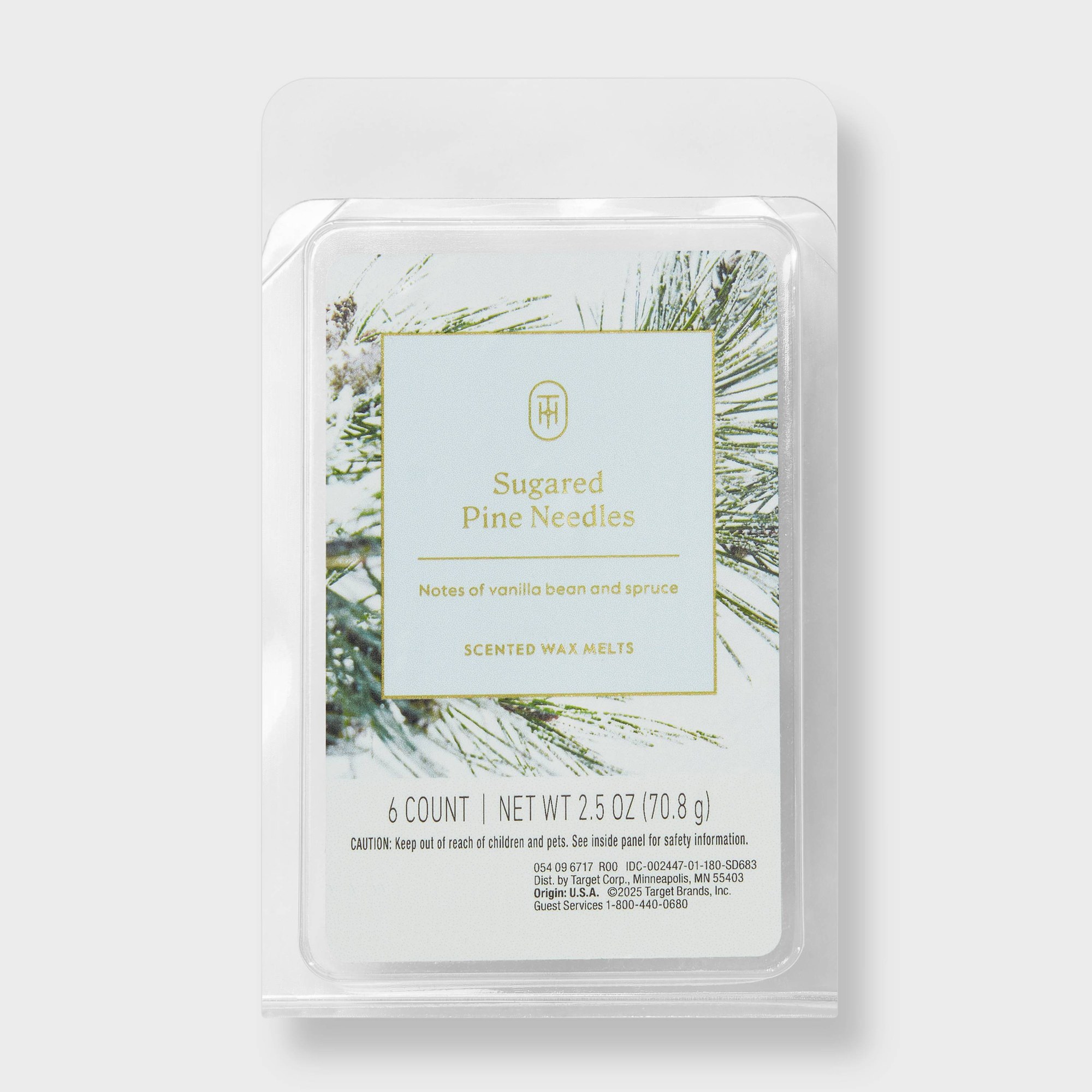 12ct Sugared Pine Needle Wax M - Home Fragrance Wax Melts review and price