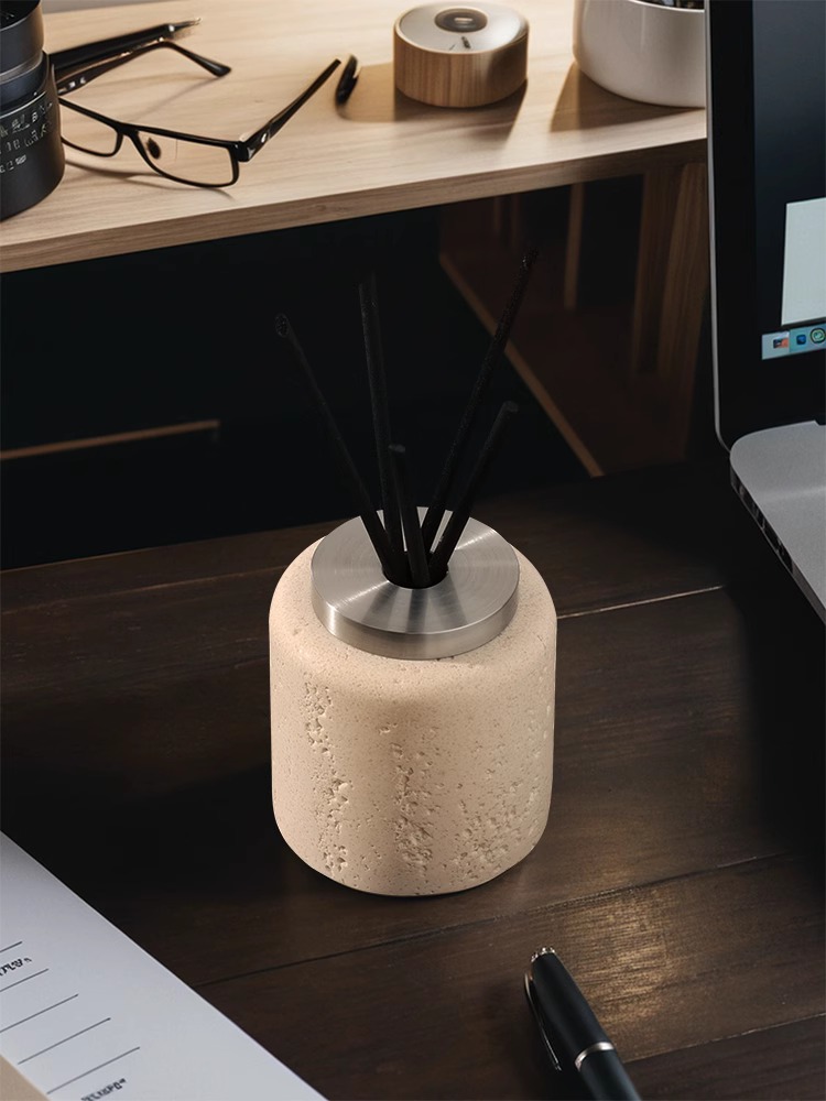 Natural Marble Aroma Diffuser  - Home Fragrance Set Gift review and price