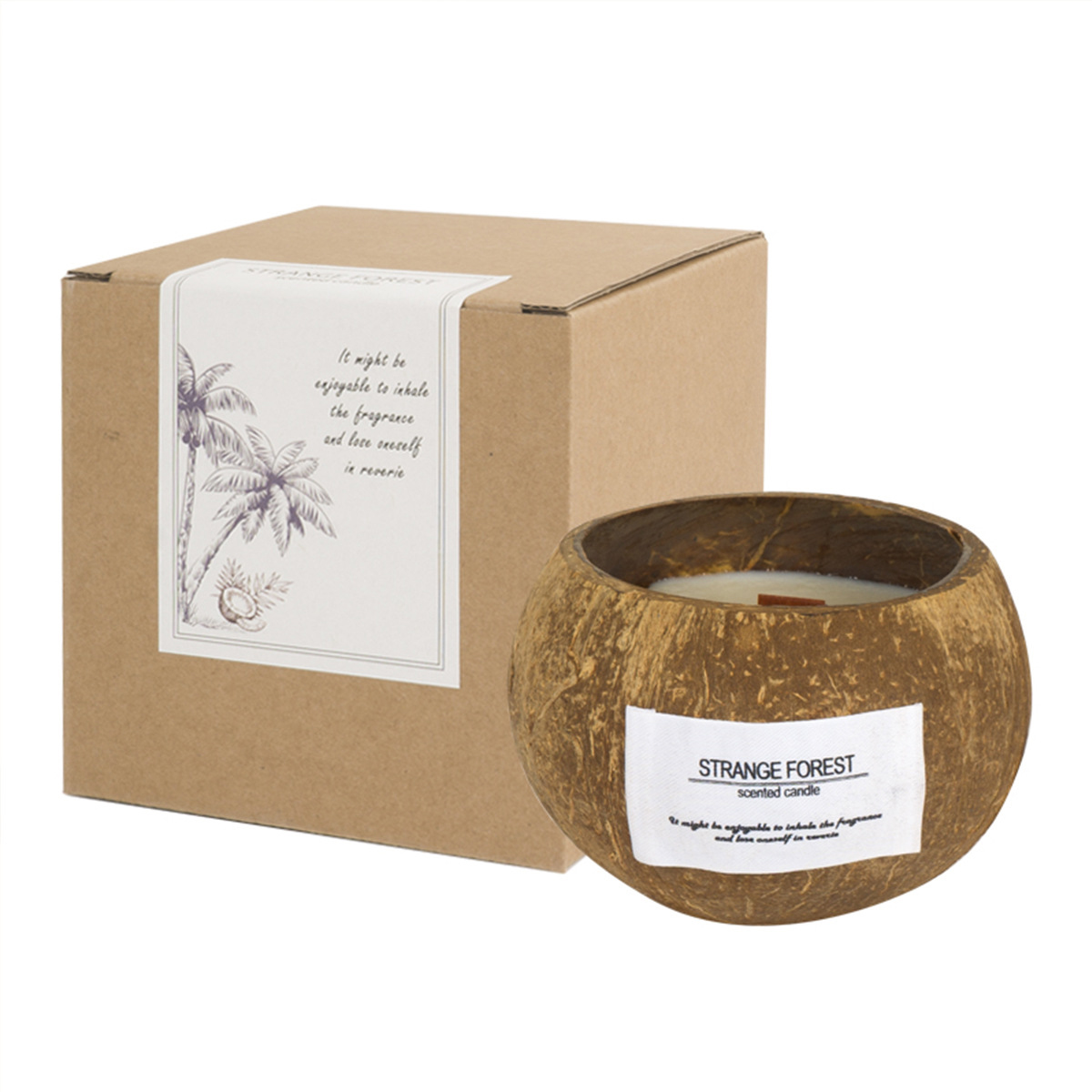 Coconut Shell Aromatherapy Can - Home Fragrance Wax Melts review and price