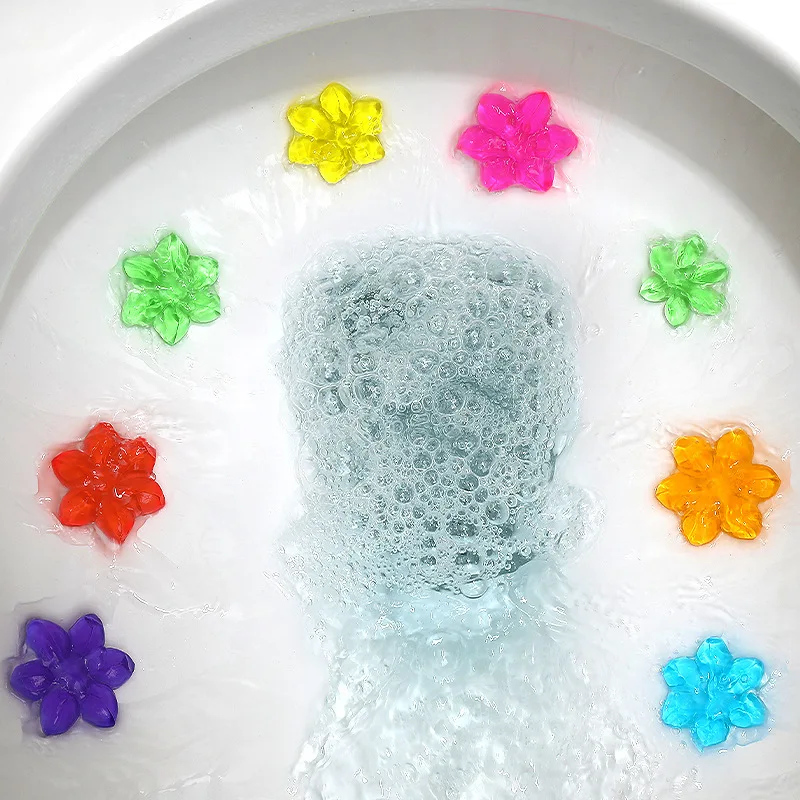 1/20pcs Flower Toilet Cleaner  - Gel Air Freshener review and price