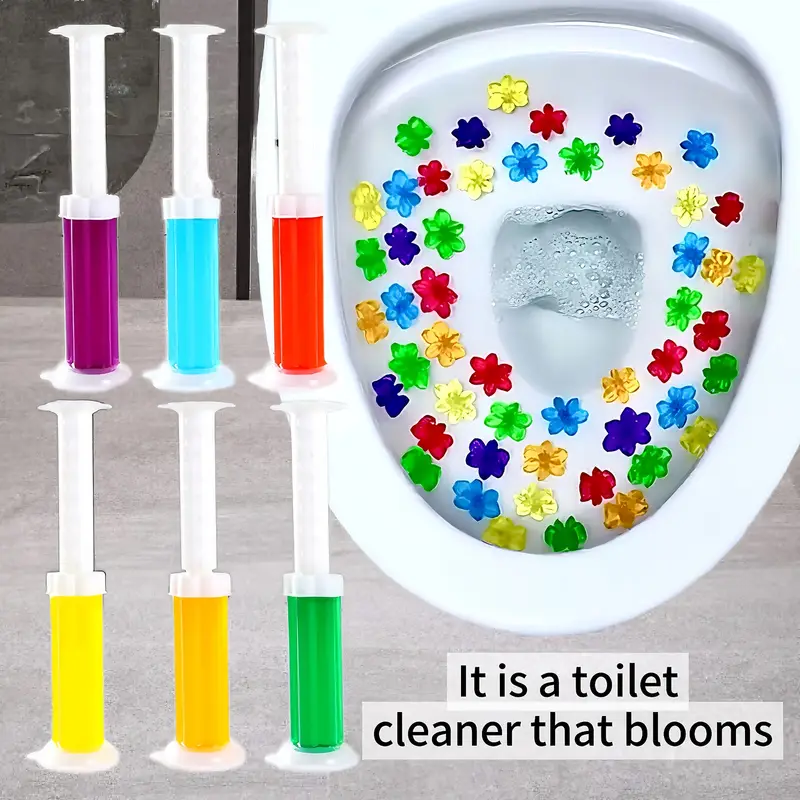 1/20pcs Flower Toilet Cleaner  - Gel Air Freshener review and price