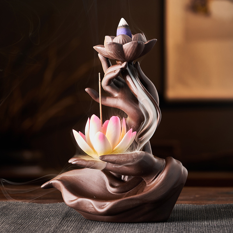 Lotus Reflux Incense Stove Bas - Home Fragrance Bergamot review and price