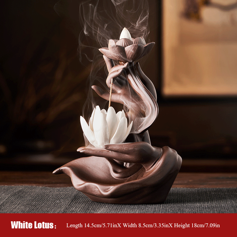 Lotus Reflux Incense Stove Bas - Home Fragrance Bergamot review and price