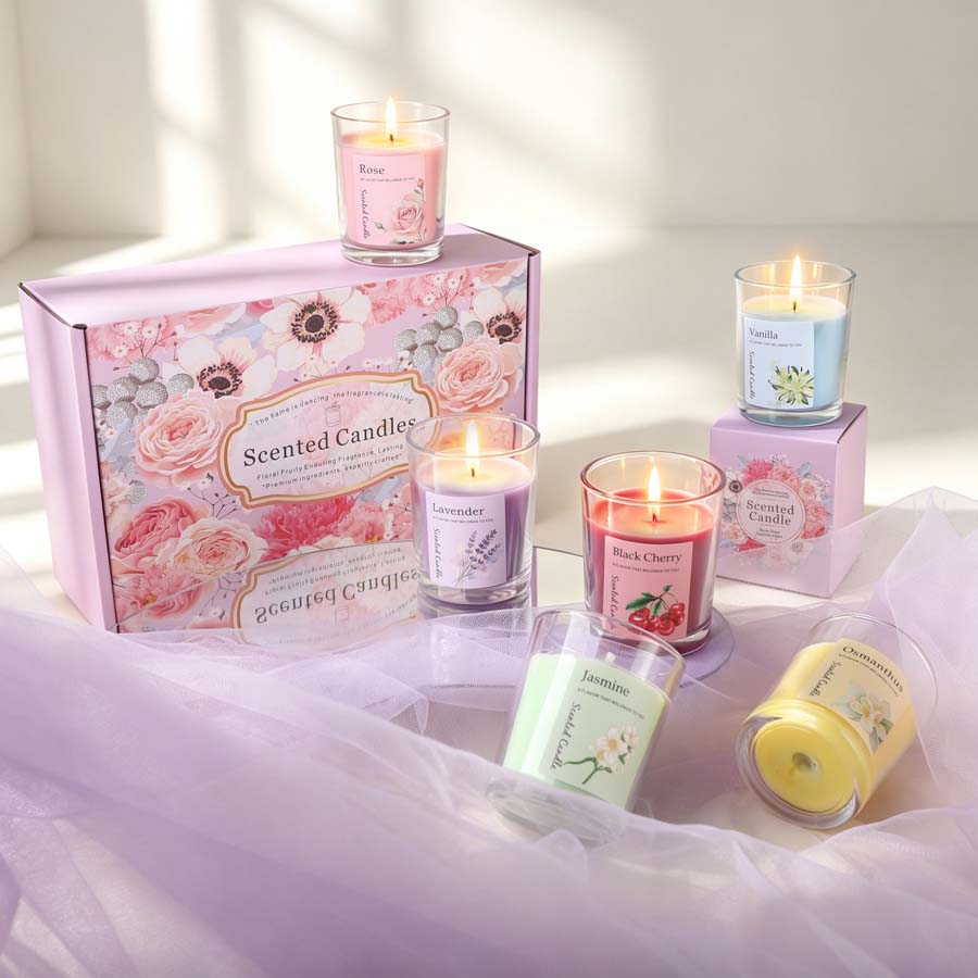 Aromatherapy Scented Candle Gi - Home Fragrance Set Gift review and price