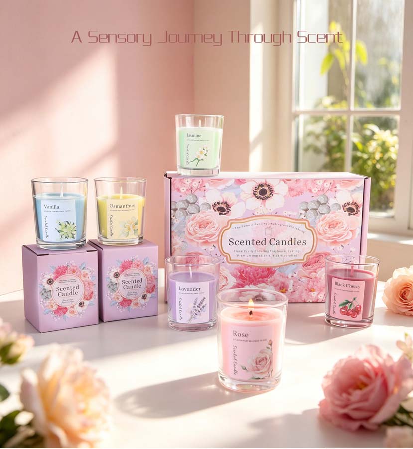 Aromatherapy Scented Candle Gi - Home Fragrance Set Gift review and price