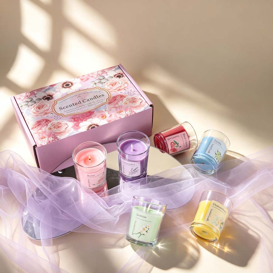 Aromatherapy Scented Candle Gi - Home Fragrance Set Gift review and price